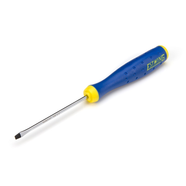 Estwing 1/8" x 3" Magnetic Slotted Tip Precision Screwdriver with Ergonomic Handle 42451-01